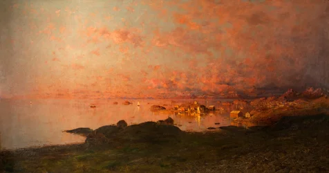 Midsummer Night, Lofoten, Norway